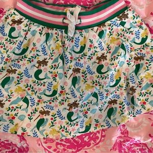 Mini Boden skirt size 6, mermaids